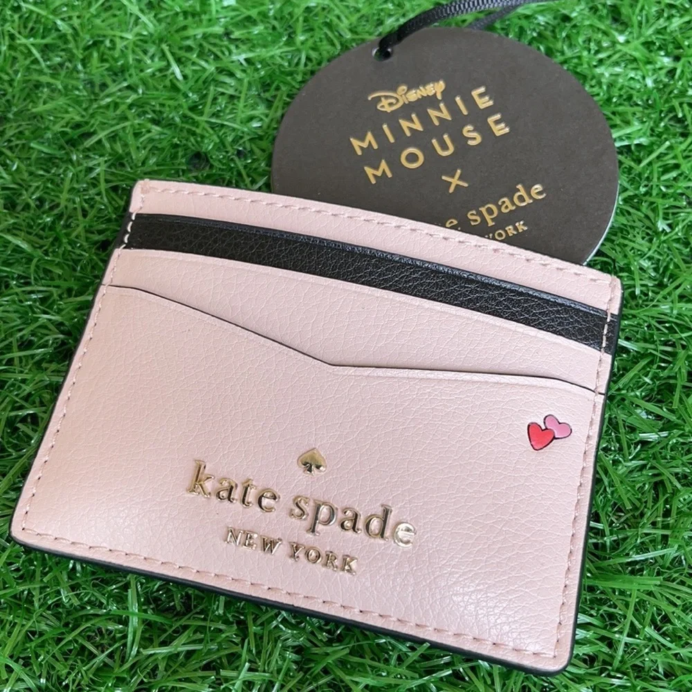 disney x kate spade new york minnie sm cardholder